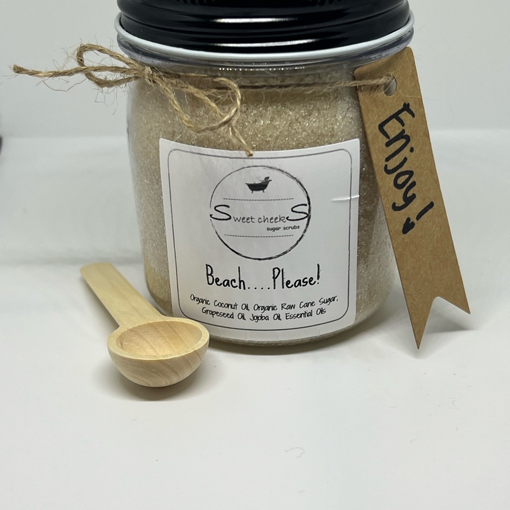 Handmade, Organic Sugar Scrub